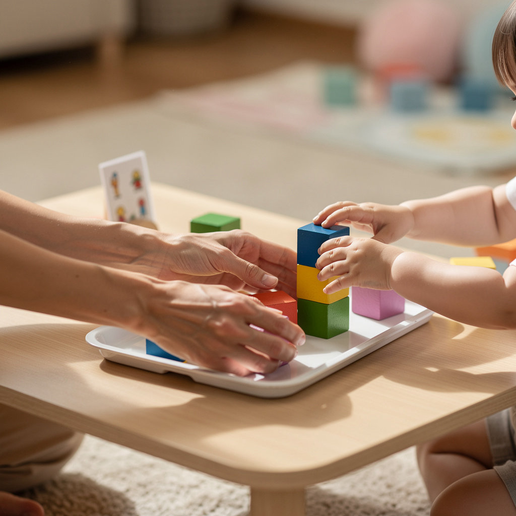 IRENE'S FAMILY CHILD CARE daily schedule showing children engaged in structured play and learning activities in South San Francisco